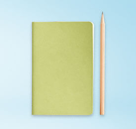Office Notebook And Pencil